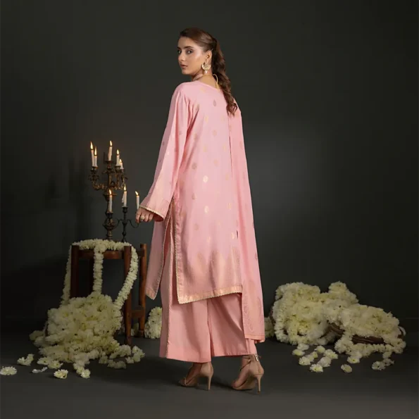 Lavender | Regalia 3pc Unstitched Jacquard Viscose