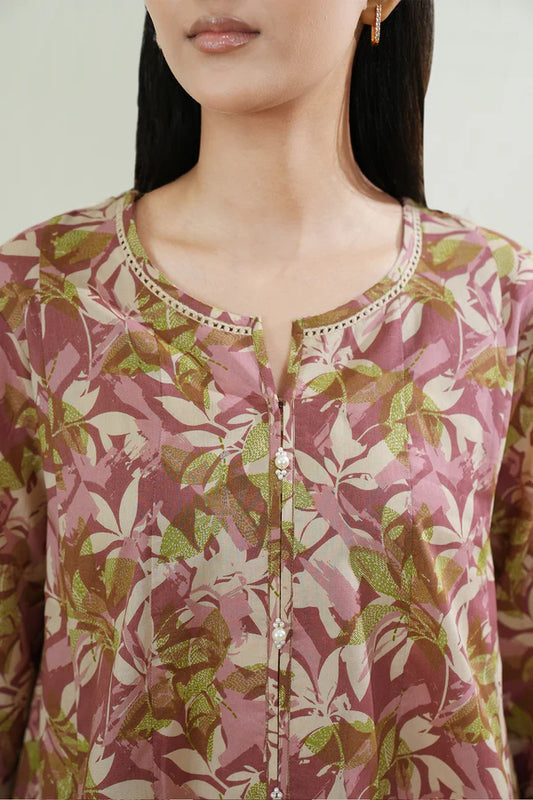 Ivory | Saya 3pc Unstitched Lawn Suit