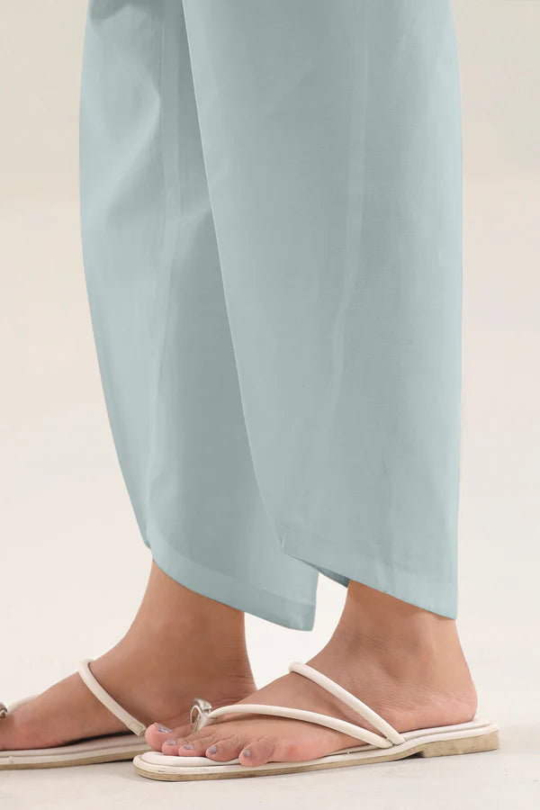 Saya 3pc Unstitched Khaddar Suit | Sea Green