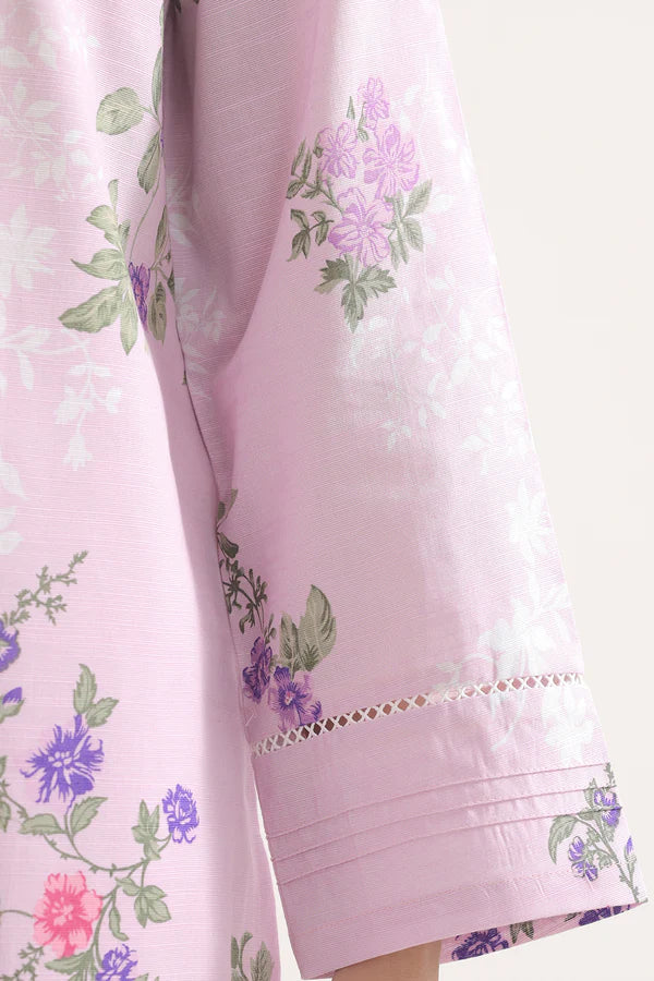 Pink | Saya 3pc Unstitched Lawn Suit
