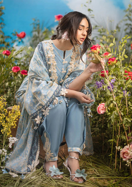 Bonanza Satrangi 3pc Unstitched Lawn Suit