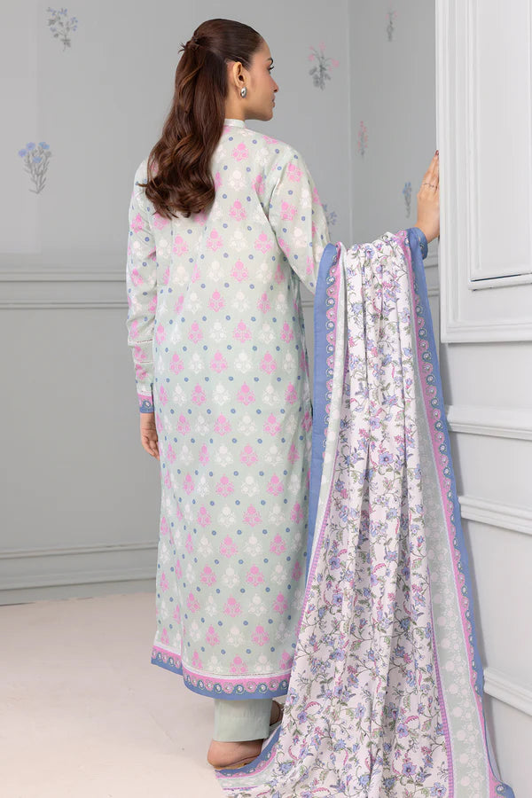 Mint Green | Zellbury 2pc Unstitched Lawn Suit