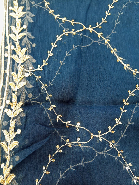 Zinc | Luxury Chiffon Embroidered