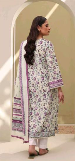 Aqua | Zellbury 2pc Unstitched Embroidered Suit