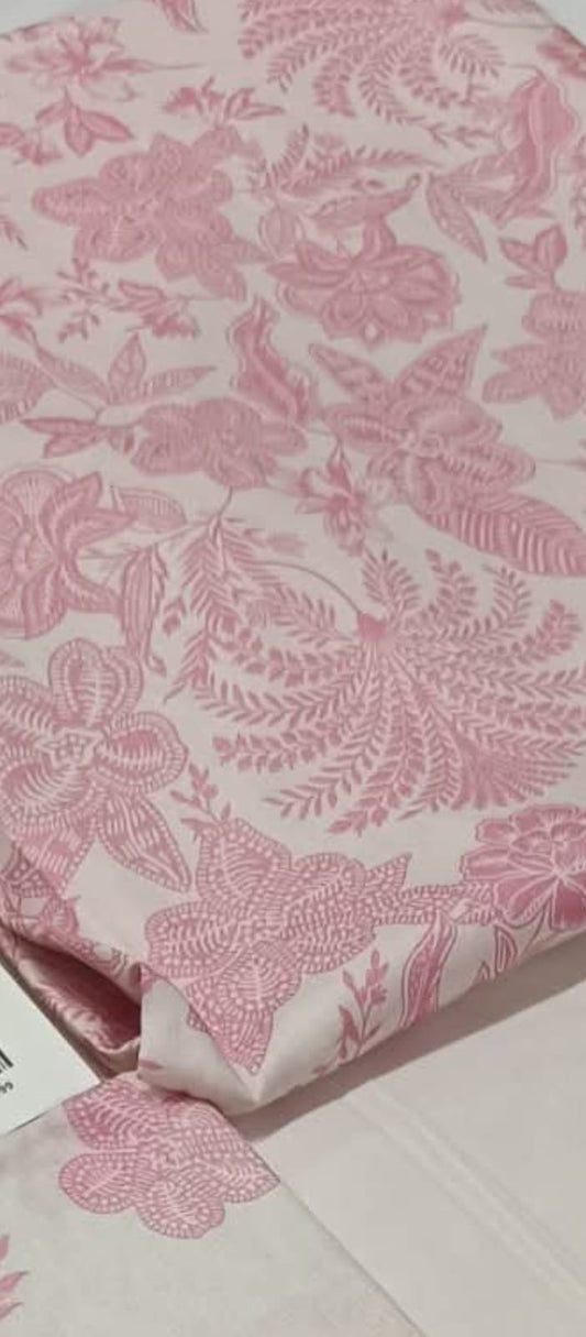 Ivory | Saya 3pc Unstitched Lawn Suit