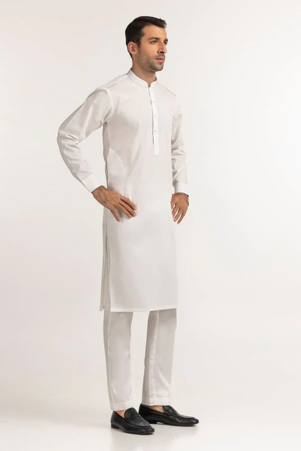 Off White | Nishat Men's Unstitched Wash & Wear