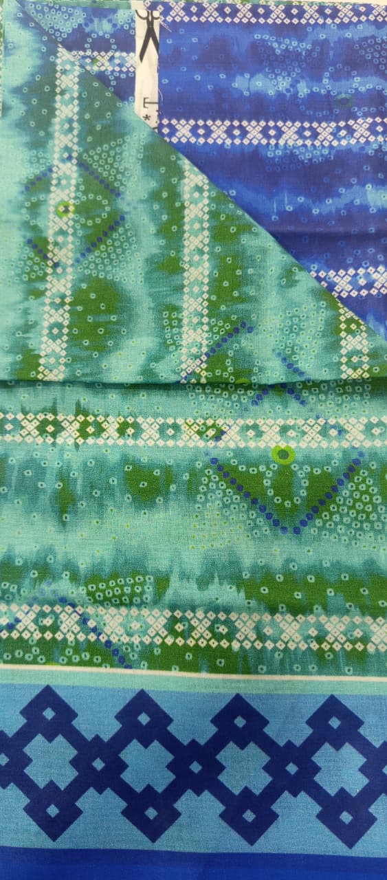 Turquoise Blue | Moonlight by GJ 3pc Unstitched Lawn Collection