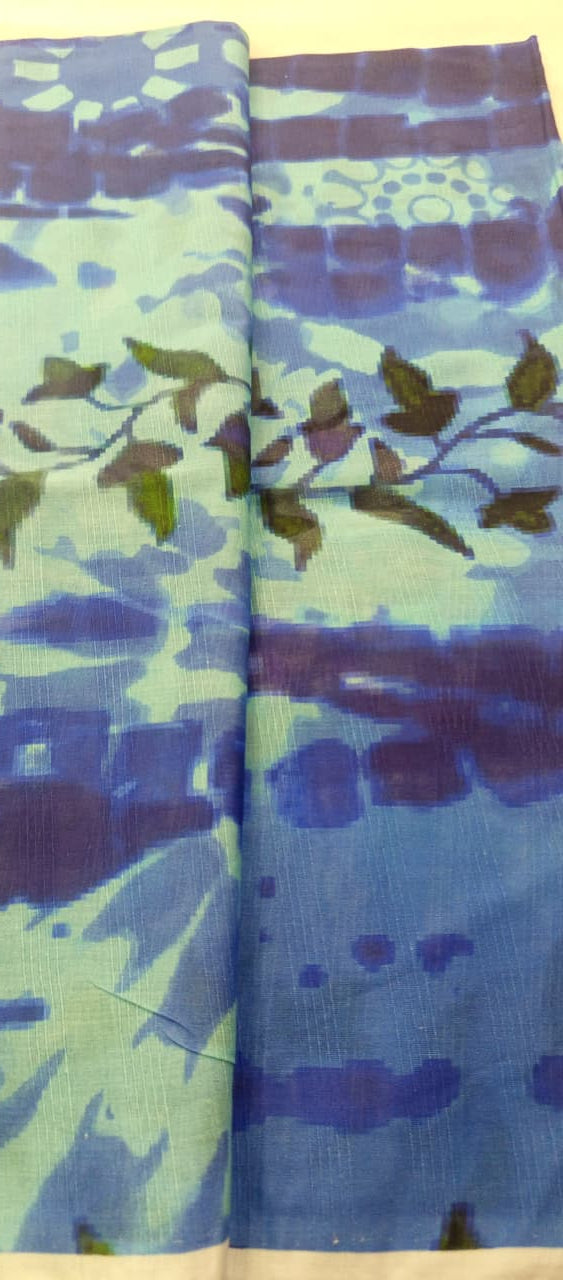 Turquoise Blue | Moonlight by GJ 3pc Unstitched Lawn Collection