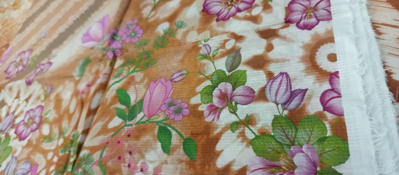 Rust | Moonlight by GJ 3pc Unstitched Lawn Collection