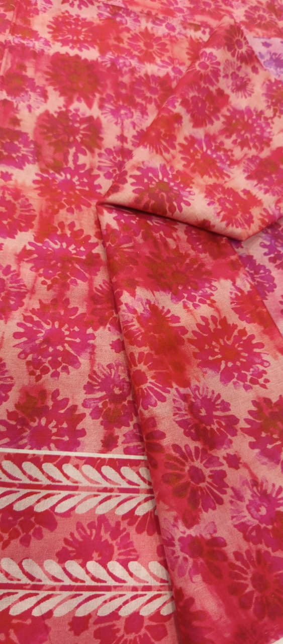 Red | Moonlight by GJ 3pc Unstitched Lawn Collection