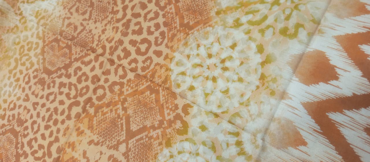 Rust | Moonlight by GJ 3pc Unstitched Lawn Collection