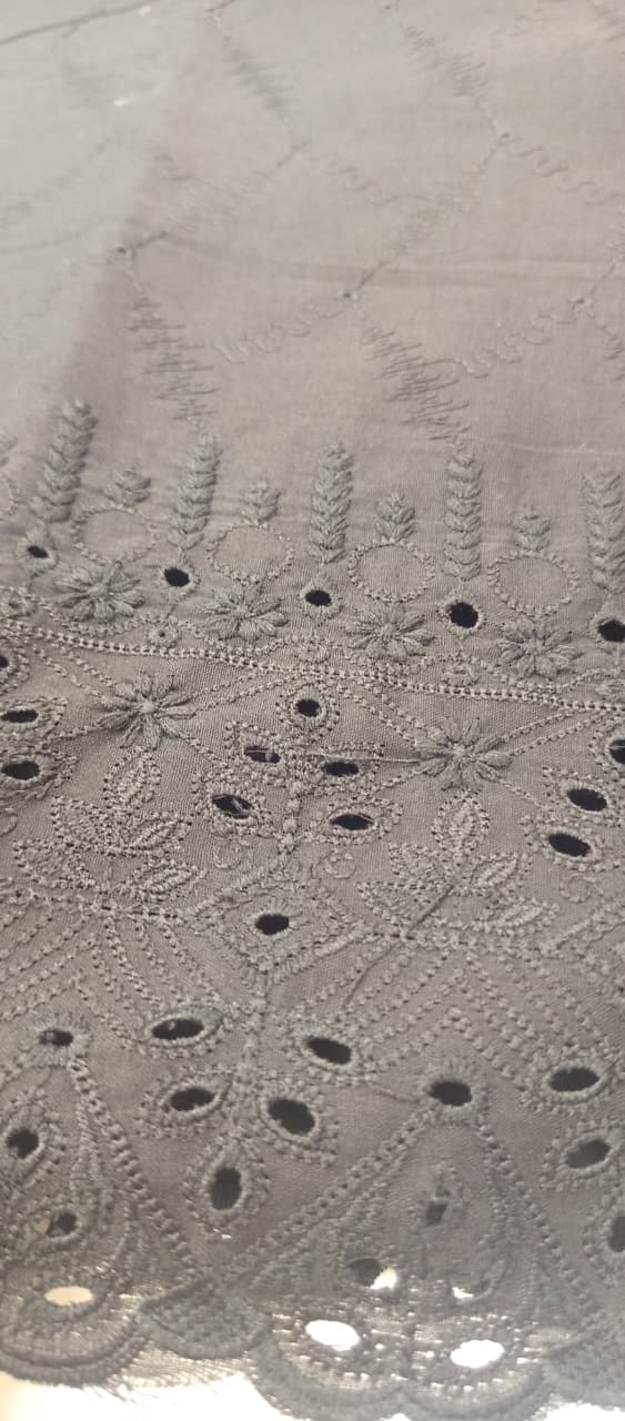Black | Unstitched Chiken kari Trouser's