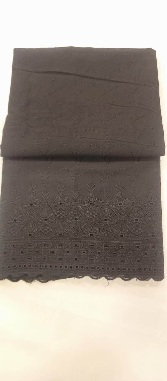 Black | Unstitched Chiken kari Trouser's