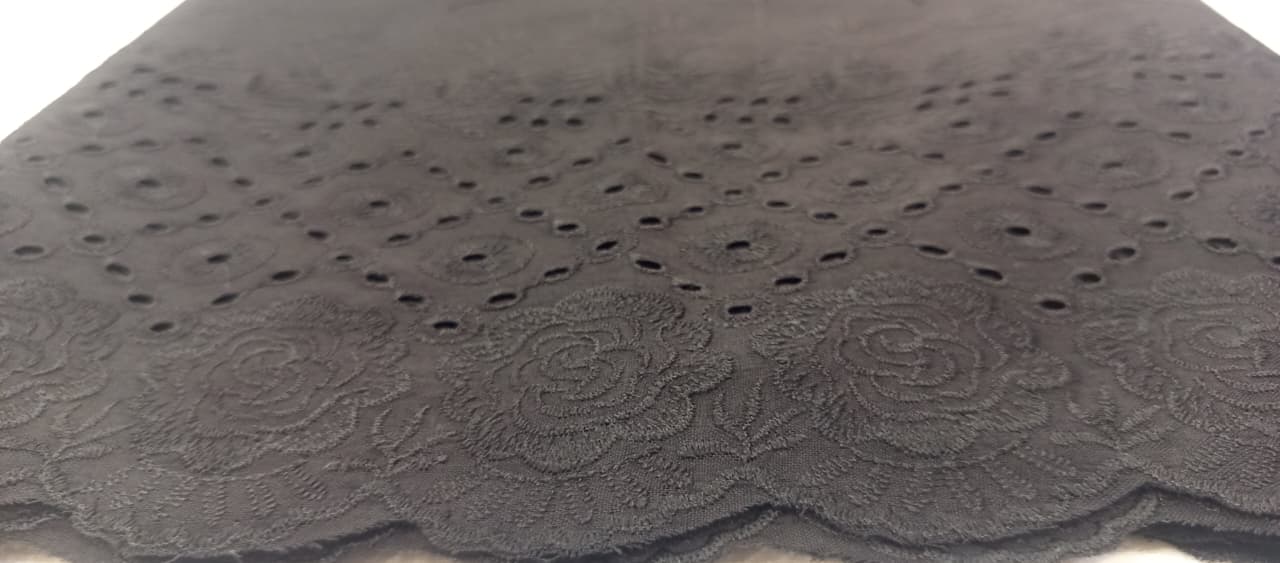 Black | Unstitched Chiken kari Trouser's
