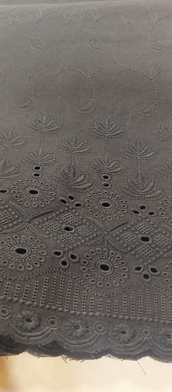 Black | Unstitched Chiken kari Trouser's