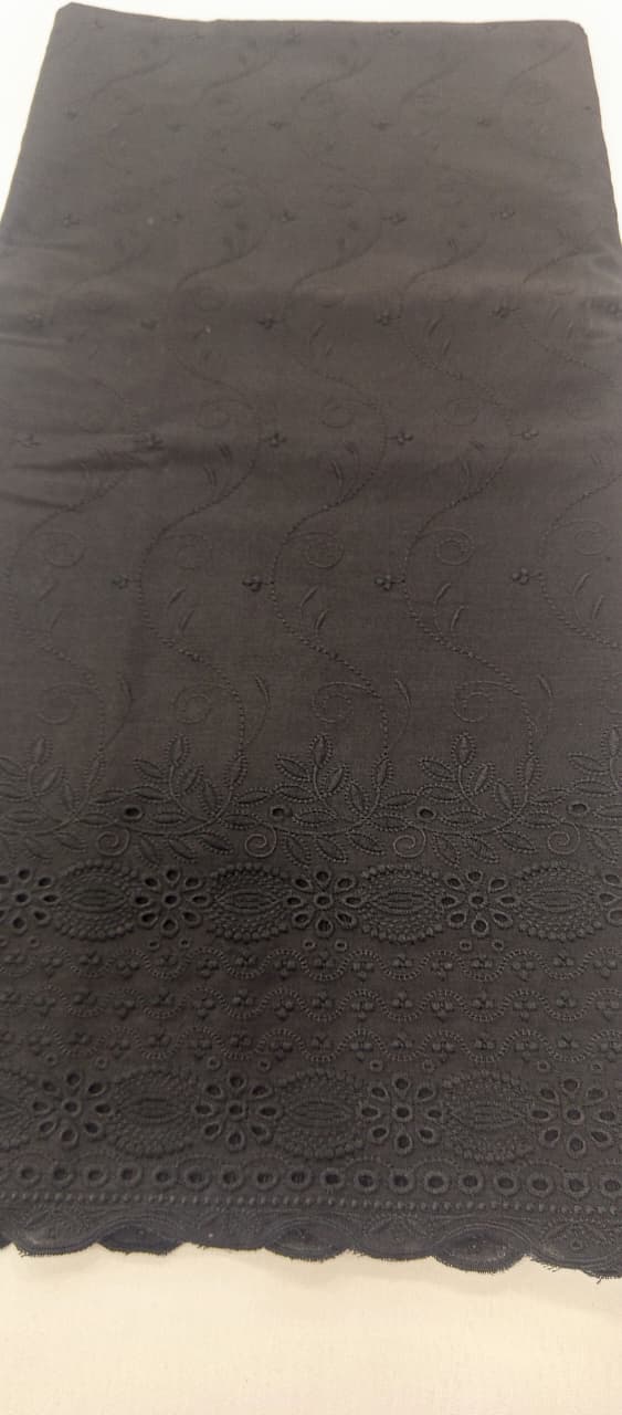 Black | Unstitched Chiken kari Trouser's