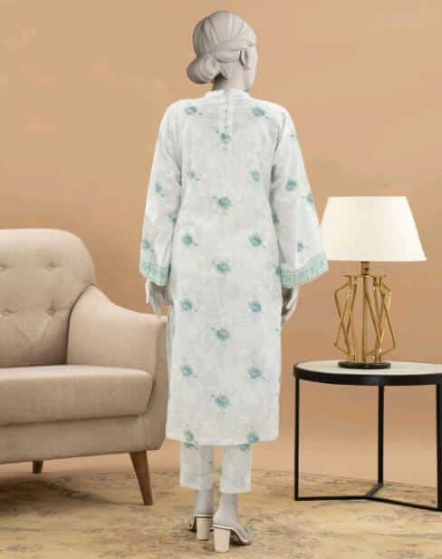 Off White | Mtj-Tariq Jamil 2pc Unstitched Khaddar Suit