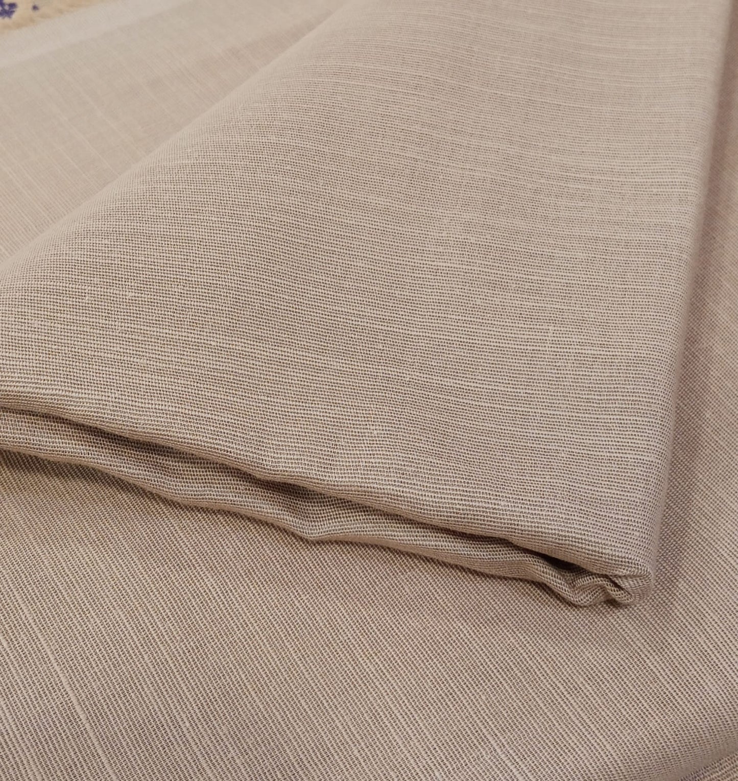 Peach | Mtj-Tariq Jamil 3pc Unstitched Khaddar Suit