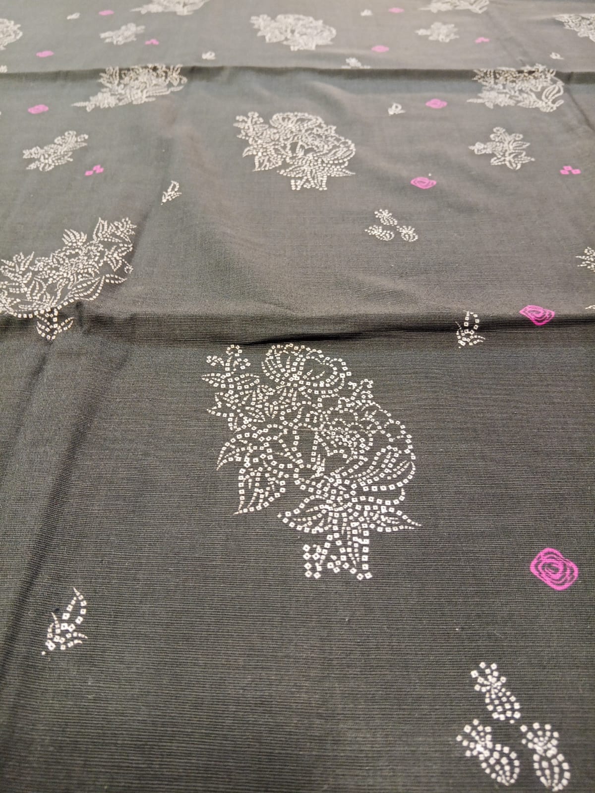Black | Mtj-Tariq Jamil 3pc Unstitched Khaddar Suit