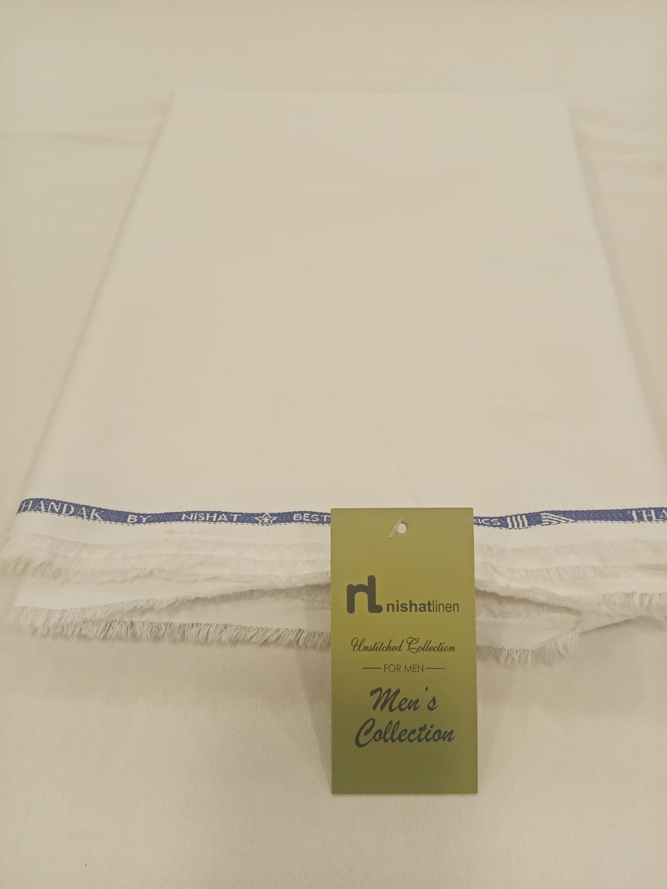 Off White | Nishat Men's Unstitched Wash & Wear