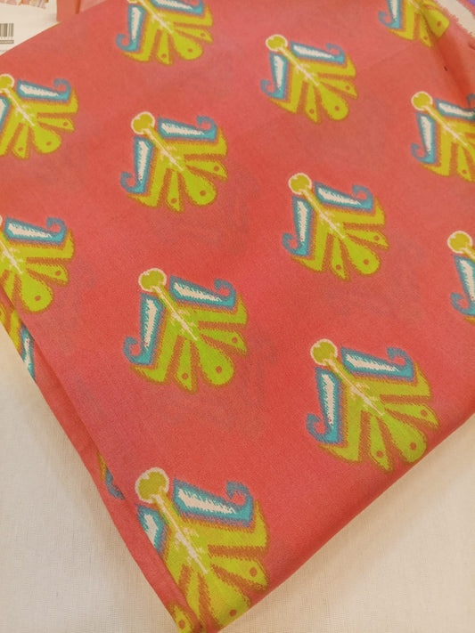 Pink | Al-Karam 2pc Unstitched Lawn Suit