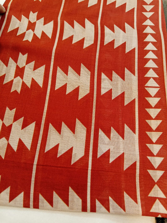 Maroon | Al-Karam 2pc Unstitched Lawn Suit