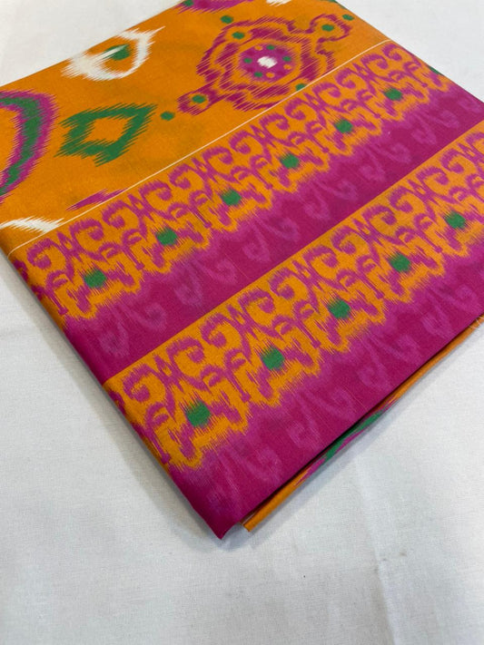 Orange | Al-Karam 2pc Unstitched Lawn Suit