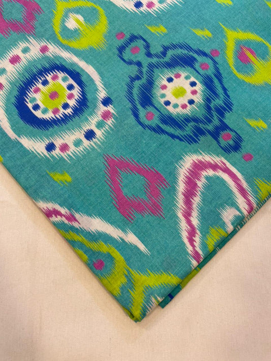 Light Blue | Al-Karam 2pc Unstitched Lawn Suit