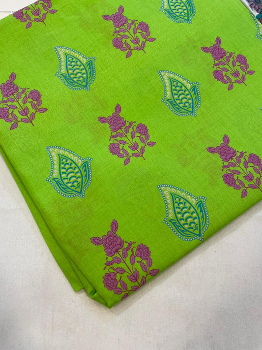 Green | Al-Karam 2pc Unstitched Lawn Suit