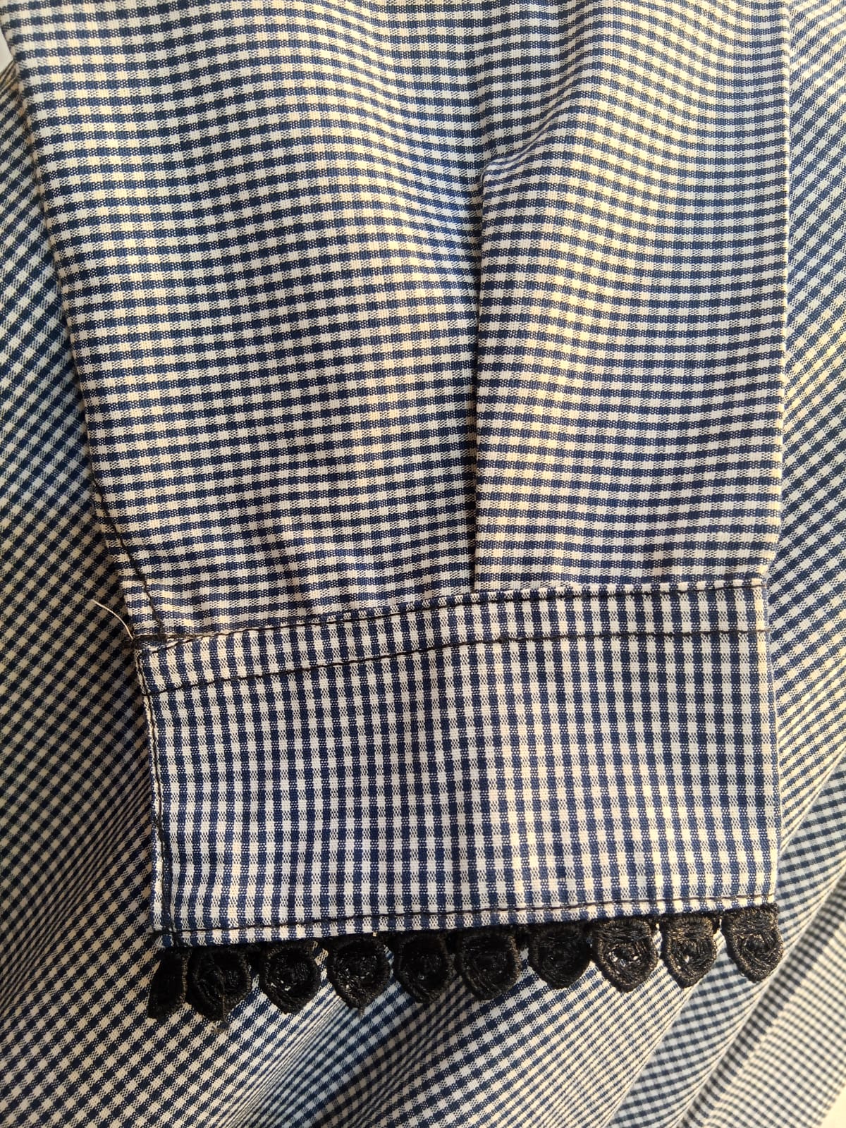 Stitched Collection 1-Piece | Check Black