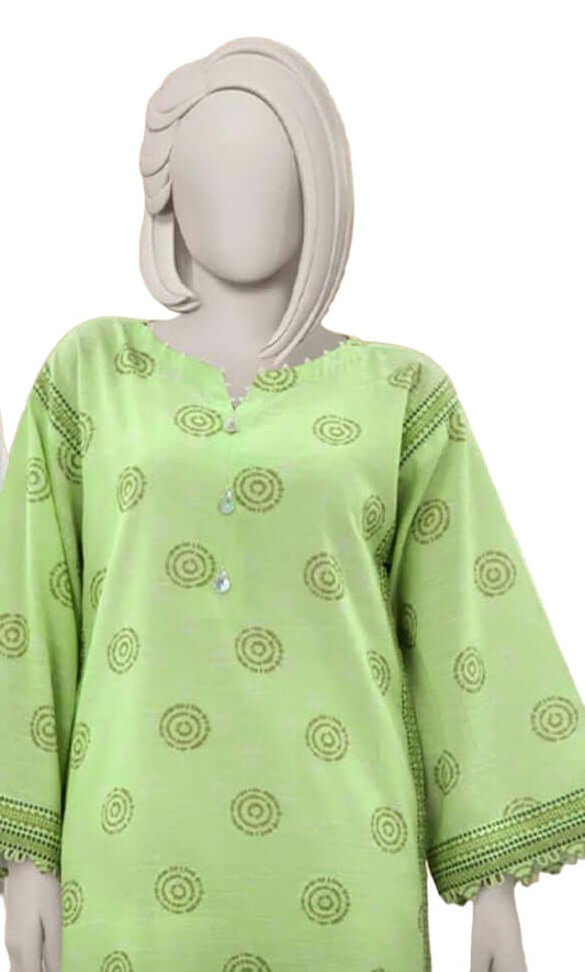 Green | Mtj-Tariq Jamil 2pc Unstitched Khaddar Suit