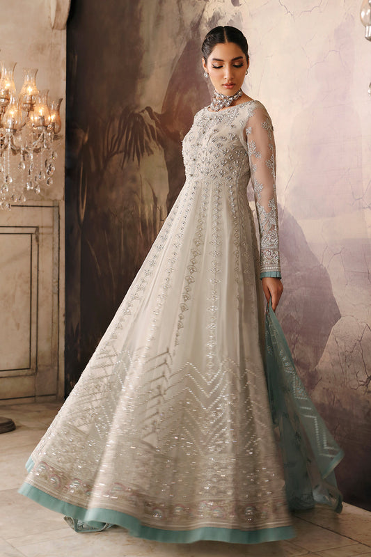 Flossie Organza Embroidered Maxi  - Sagea 3- Pc | Replica