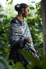 Cross Stitch 3 Piece - Printed Unstitched Lawn