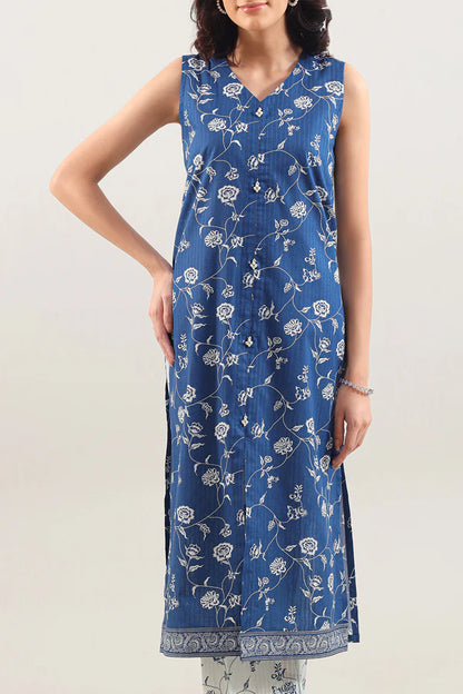 Blue | Saya 2PC Unstitched Lawn Suit