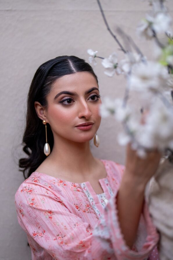 Light Pink | Salina 3pc Unstitched Lawn Collection