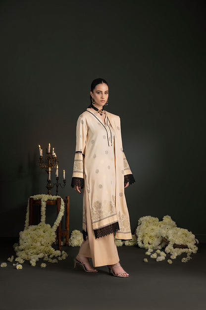 Skin | Regalia 3pc Unstitched Jacquard Viscose