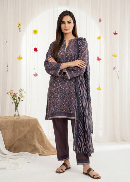 Salina Separates Lawn Collection | Brown