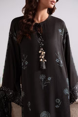 Cross Stitch 3 Piece - Printed Unstitched Lawn