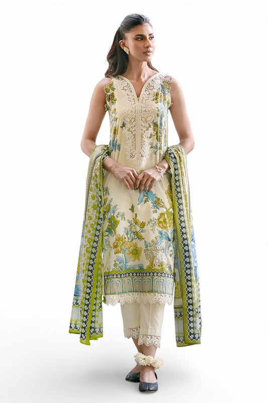 shot of the Gul Ahmed Embroidered Lawn Suit