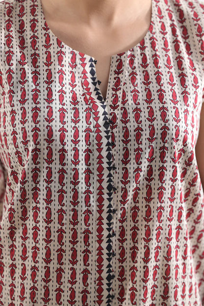 Beige | Saya 2PC Unstitched Lawn Suit