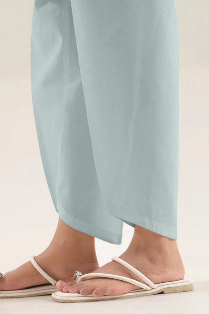 Saya 3pc Unstitched Khaddar Suit | Sea Green