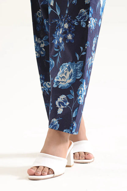 Saya 2pc Unstitched Lawn Suit | Royal Blue