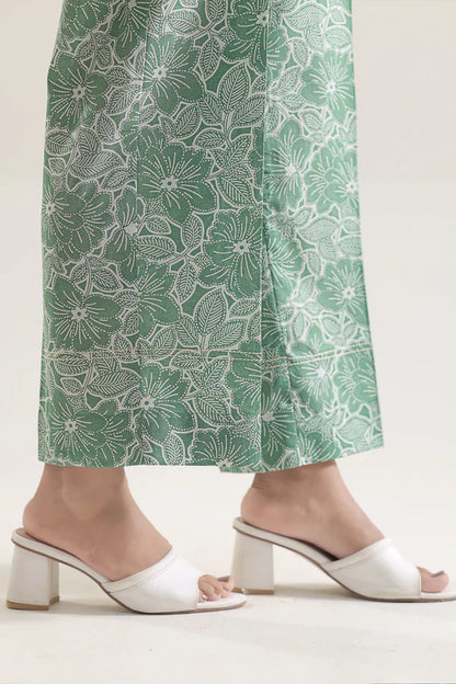 Saya 2pc Unstitched Lawn Suit | Green