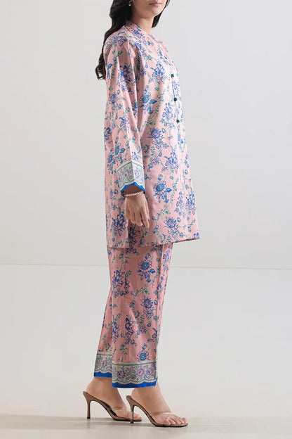 Pink | Saya 2PC Unstitched Lawn Suit
