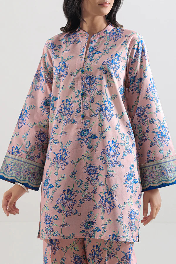 Pink | Saya 2PC Unstitched Lawn Suit