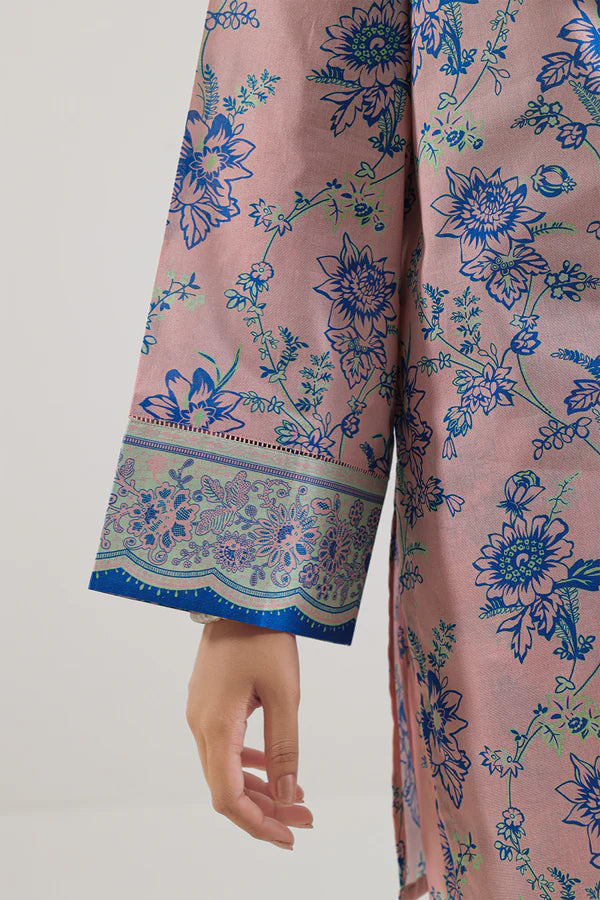 Pink | Saya 2PC Unstitched Lawn Suit