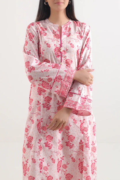Pink | Saya 2PC Unstitched Lawn Suit