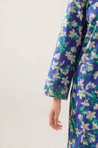 Blue | Saya 2PC Unstitched Lawn Suit