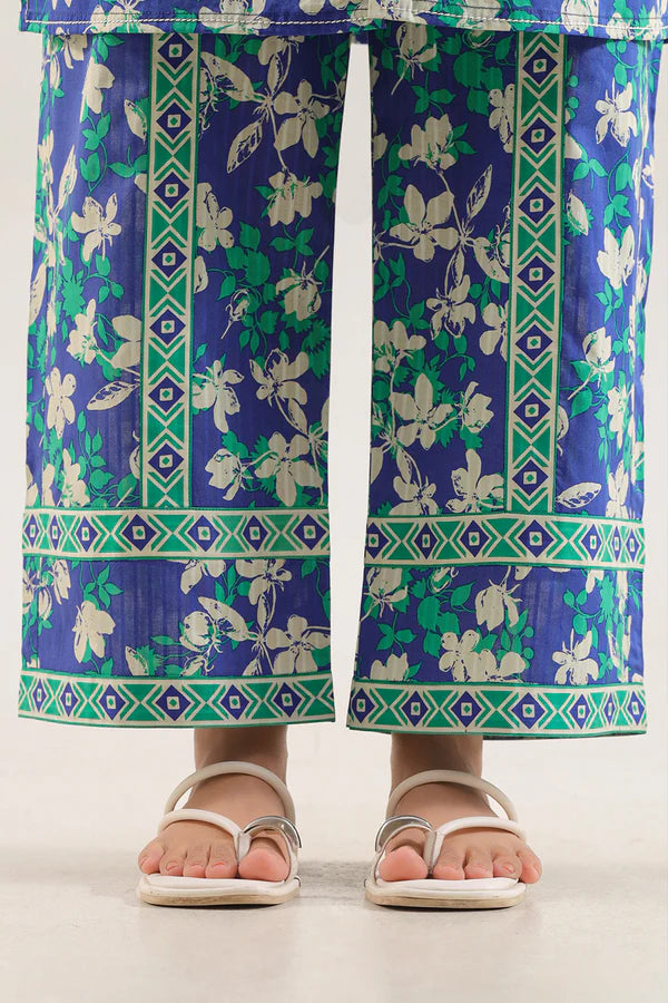 Blue | Saya 2PC Unstitched Lawn Suit