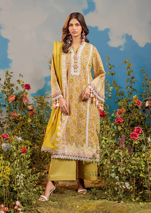 Bonanza Satrangi 3pc Unstitched Lawn Suit